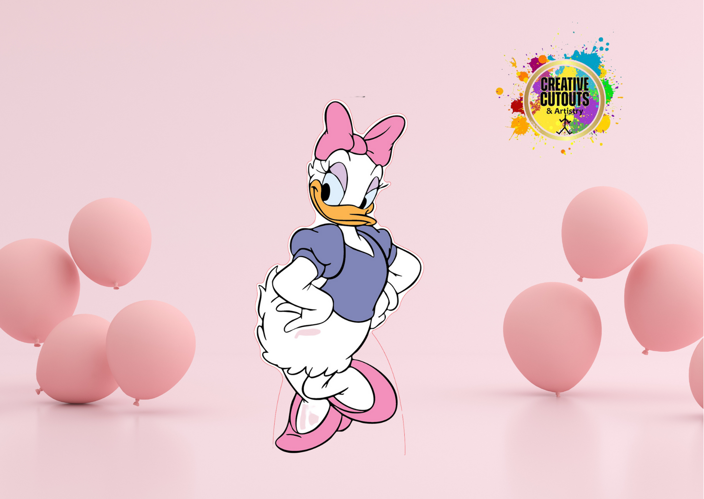 Daisy Duck Cutout