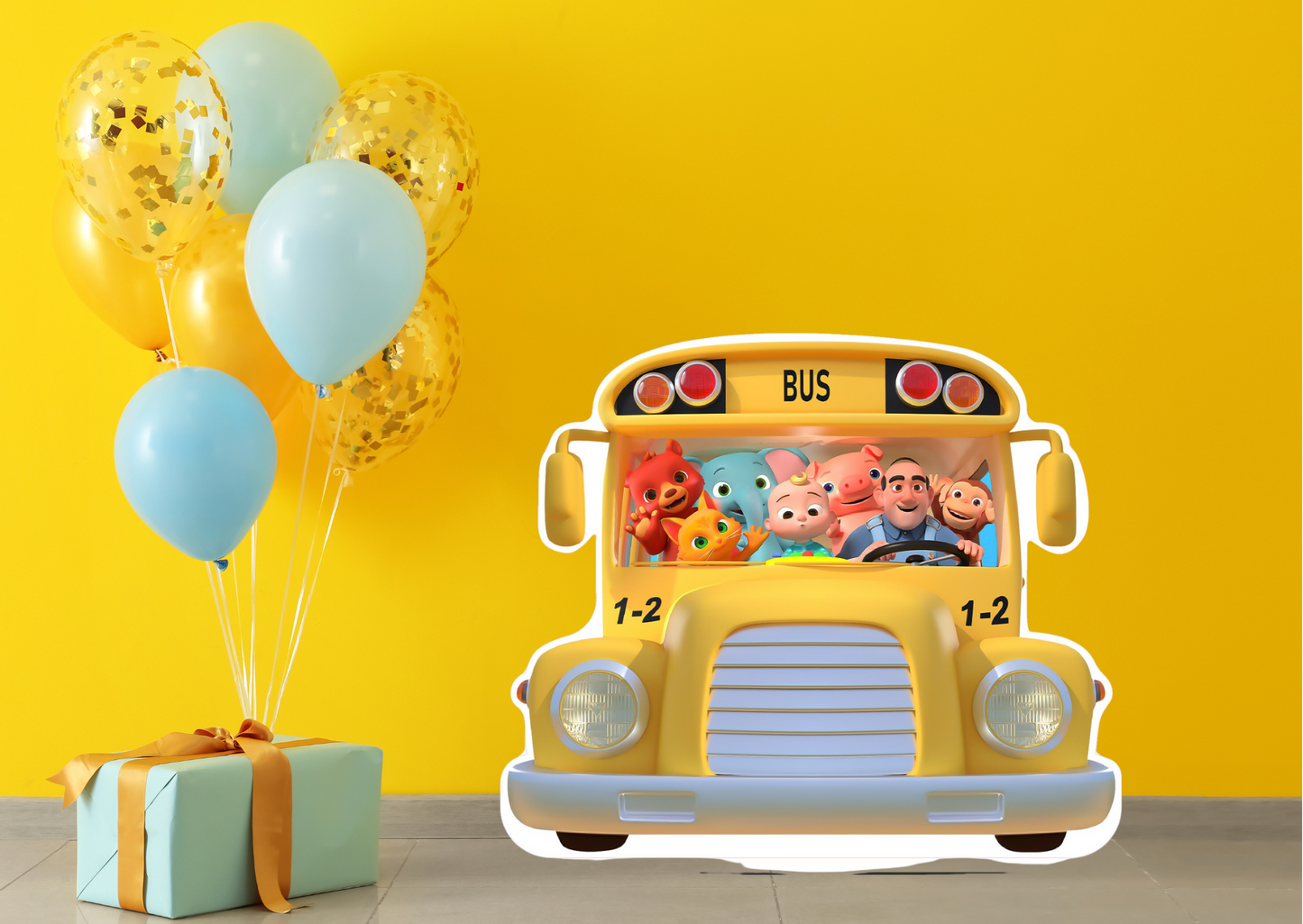 Cocomelon Bus Cutout