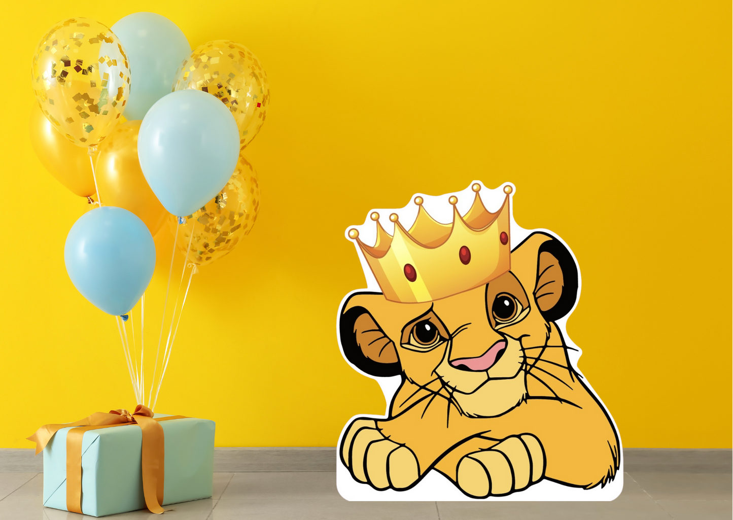 Lion King Simba Cutout