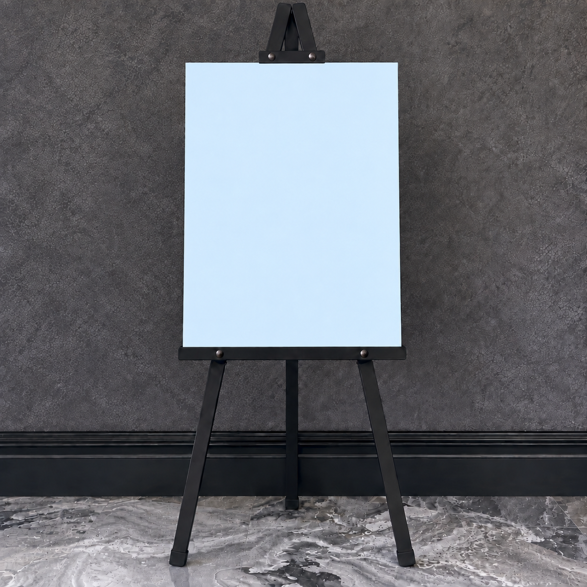 Welcome Board - plain blue Foamex