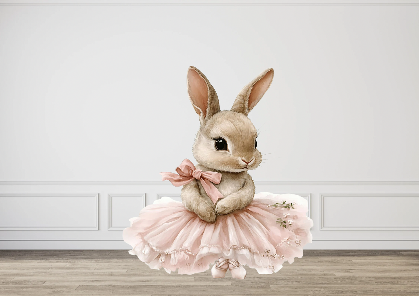 Rabbit Ballerina Cutout