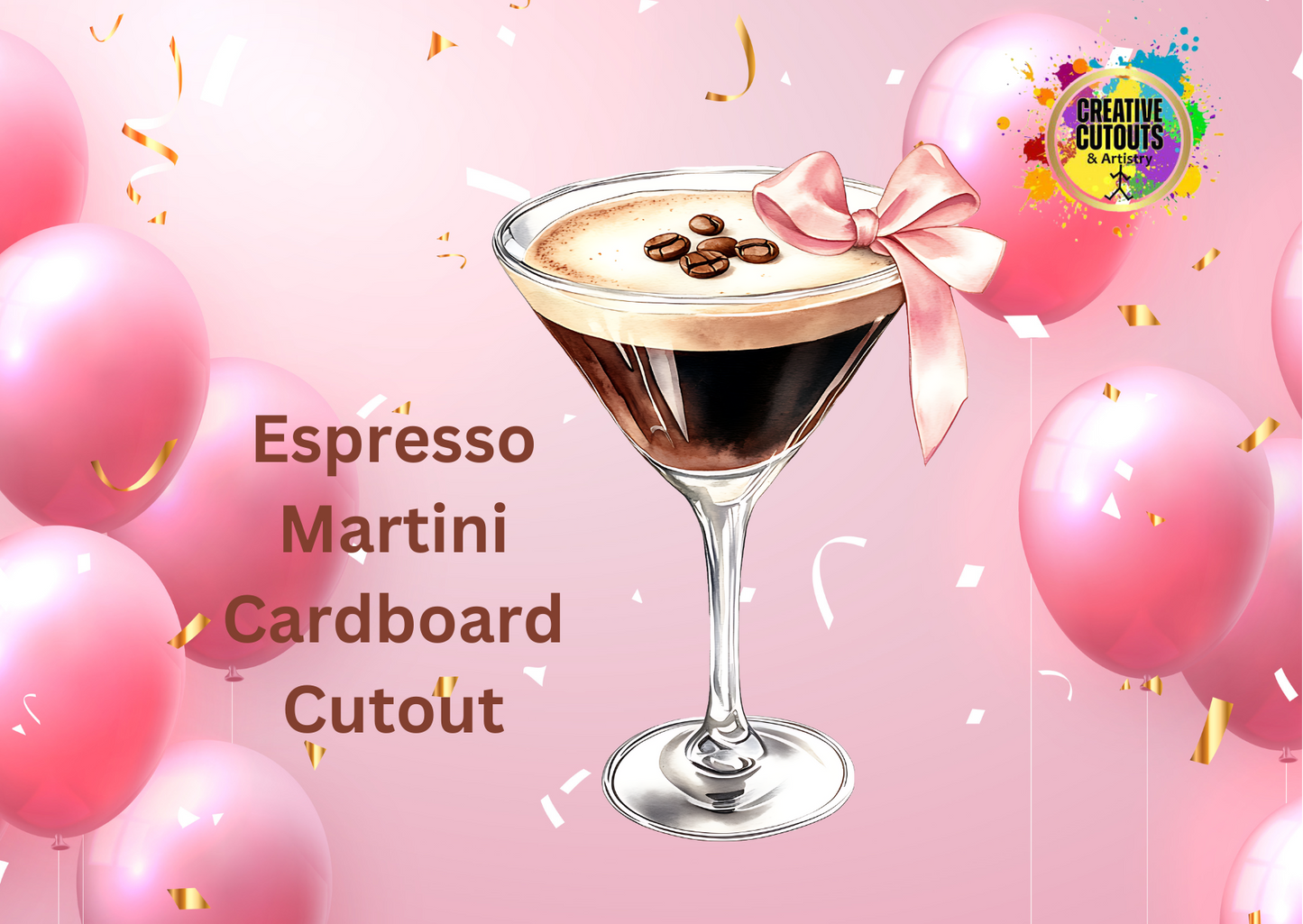 Espresso Martini Pink Cutout