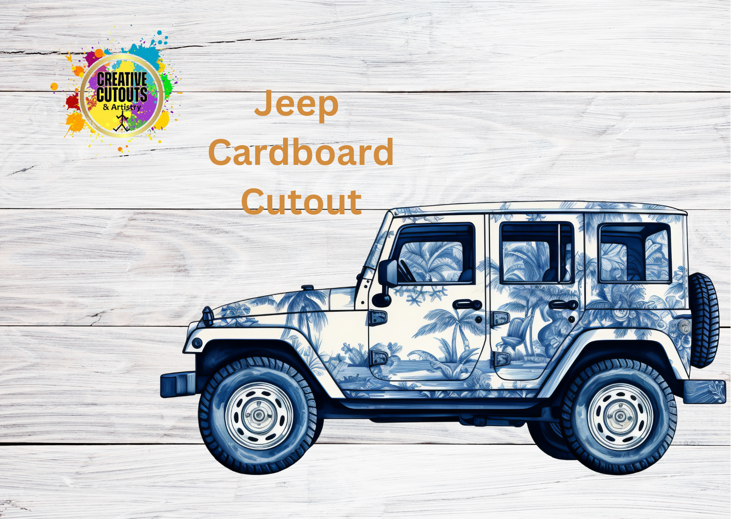Toile Jeep Safari Cutout