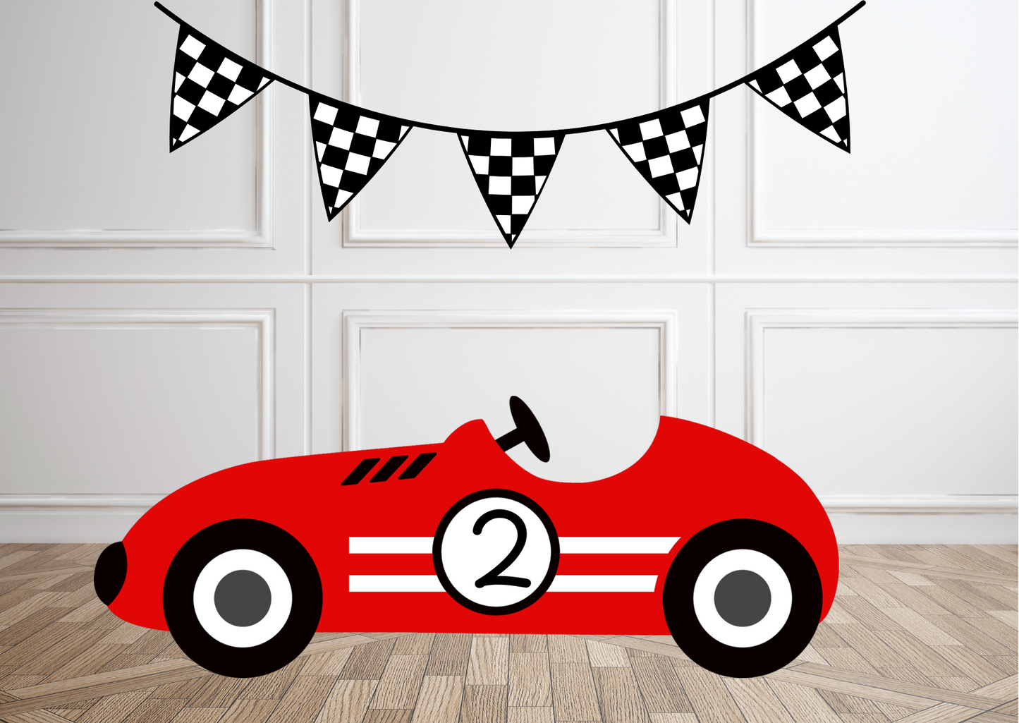 Personalised Vintage Car Cutout