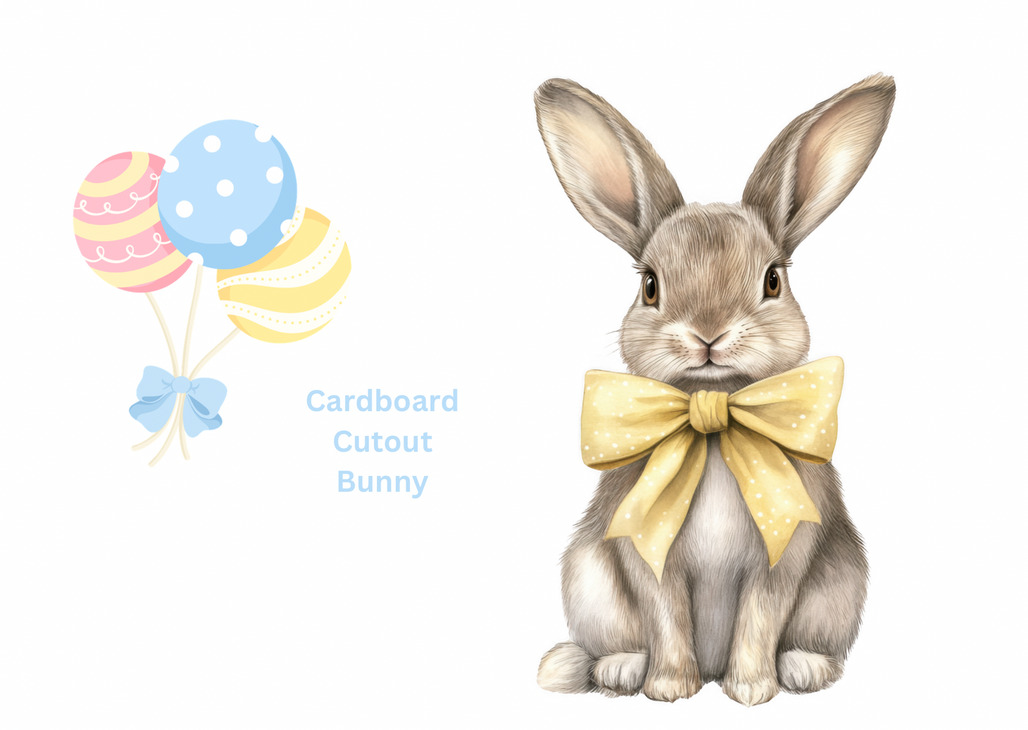 Bunny Easter Cutout