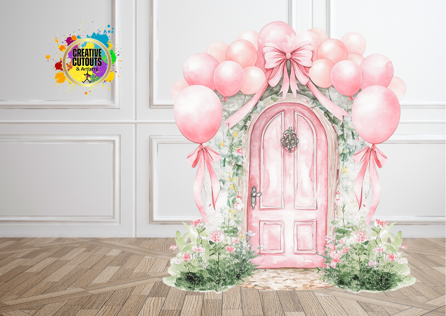 Fairy Door Balloon Cutout