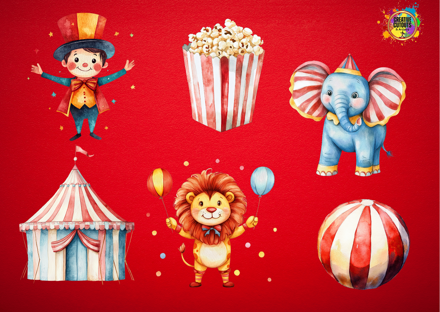 Circus Mini Cutout Bundle
