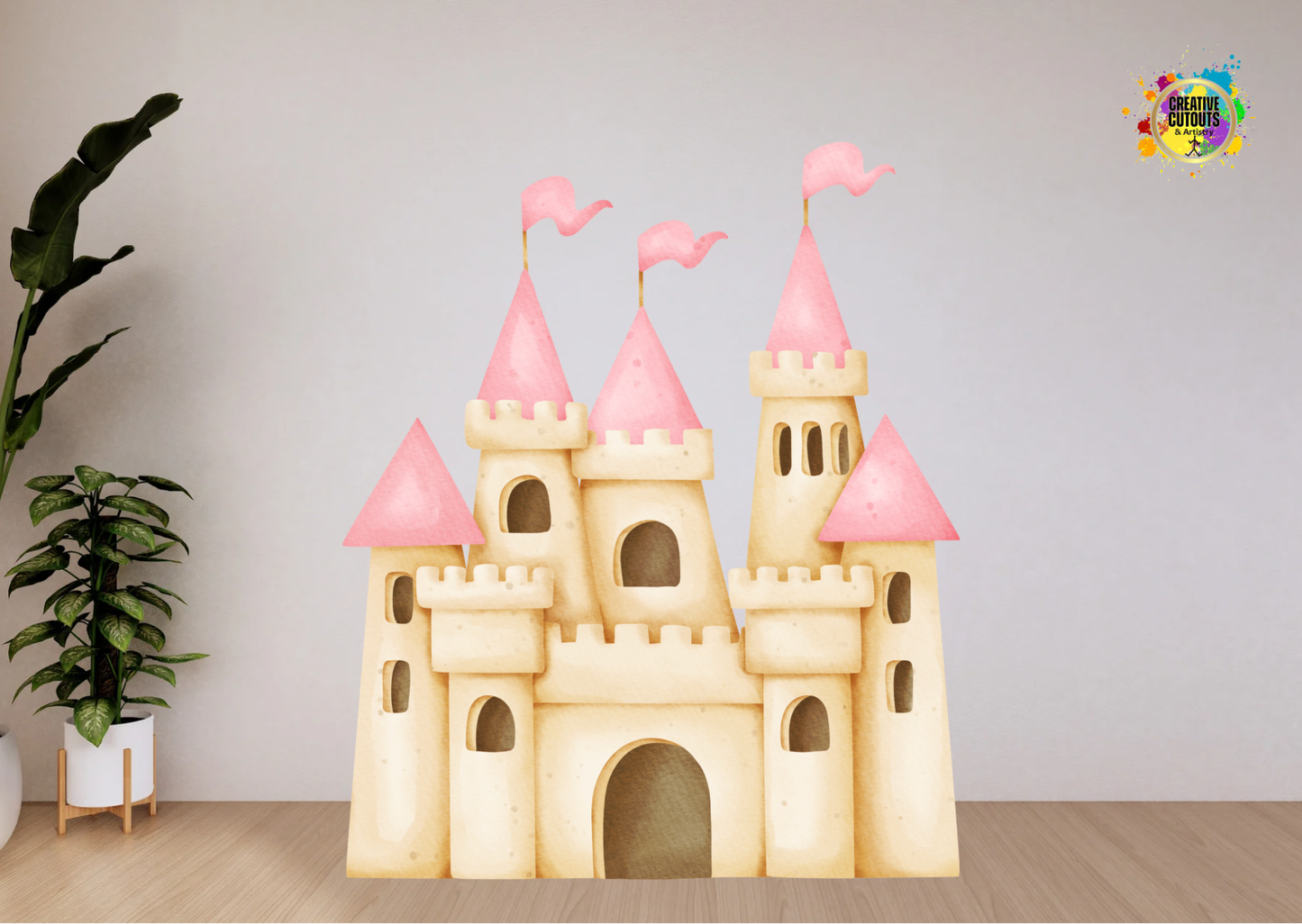 Princess Castle Cutout