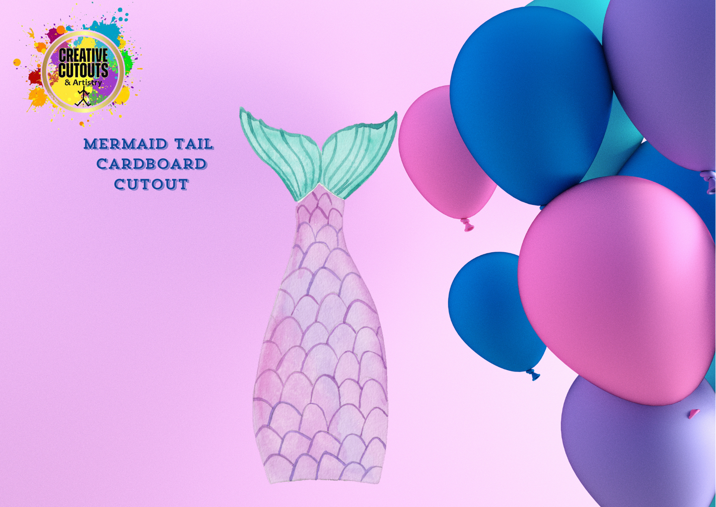 Mermaid Tail Cutout