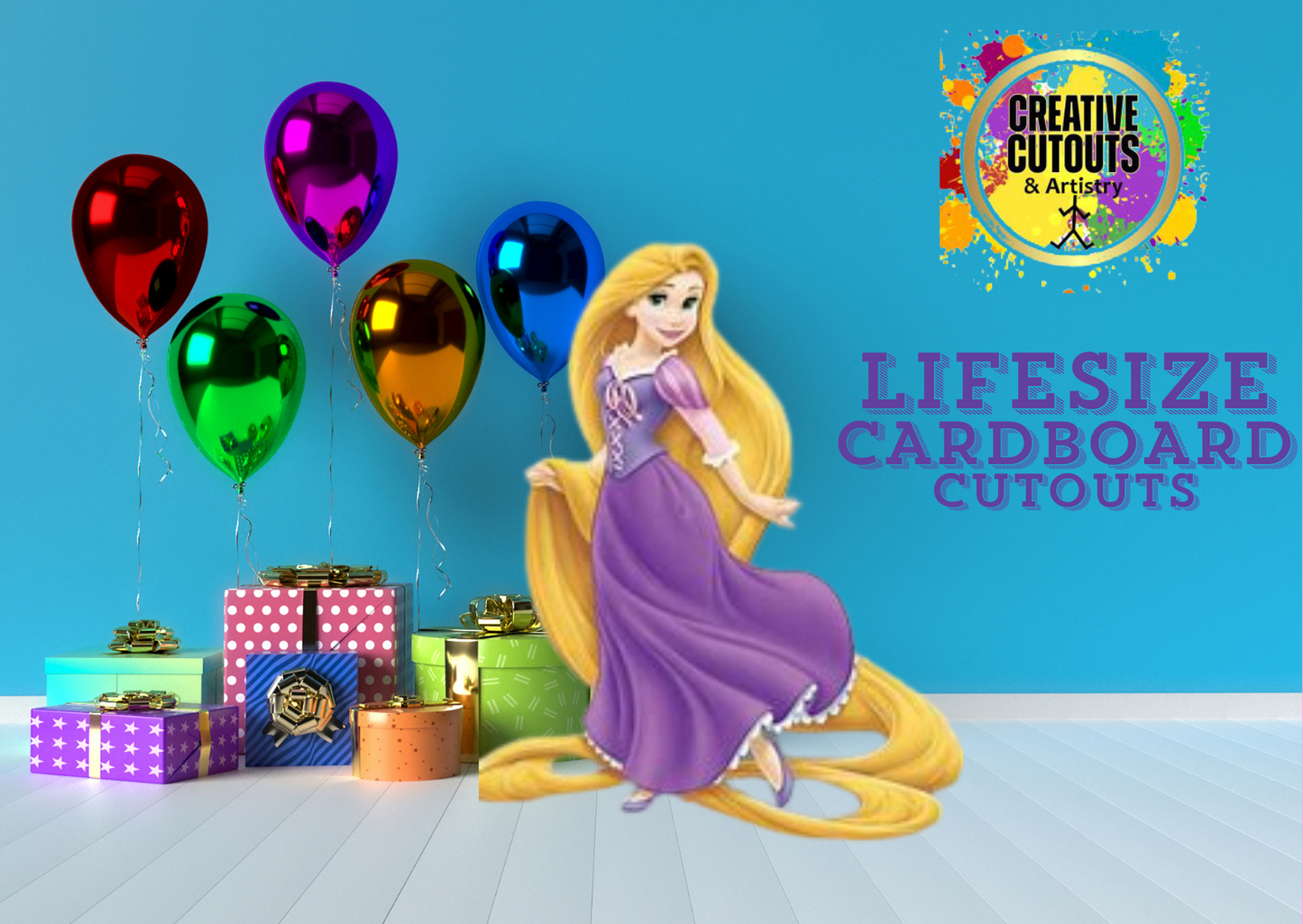 Princess Rapunzel Cutout