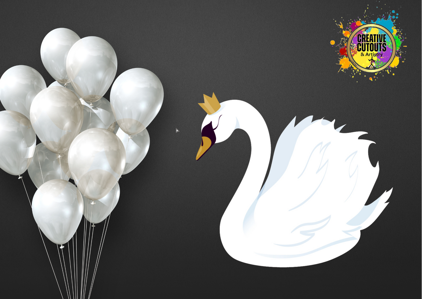 Swan Cutout