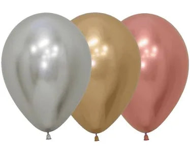 Sempertex Reflex Classic Assortment 12" Latex Balloons 50pk