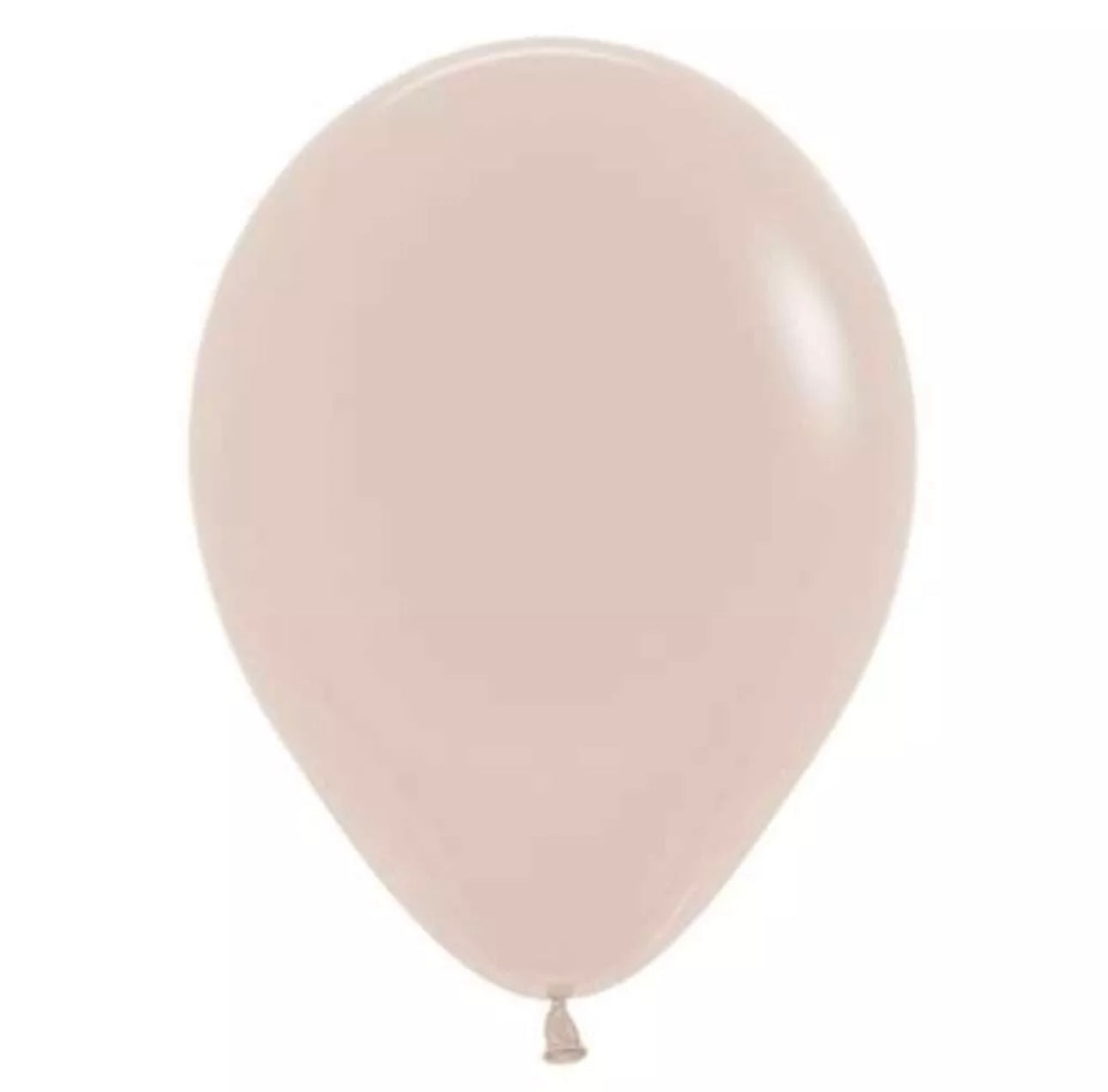 Sempertex Fashion White Sand 12" Latex Balloons 50pk