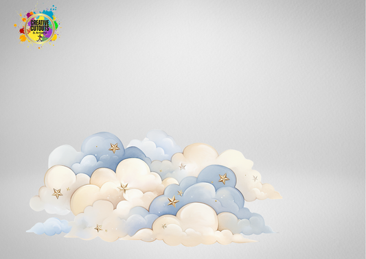Cloud Foamex Cutout