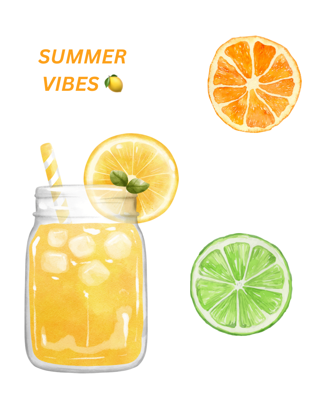 SET OF 3 - Summer Fruit Vibes