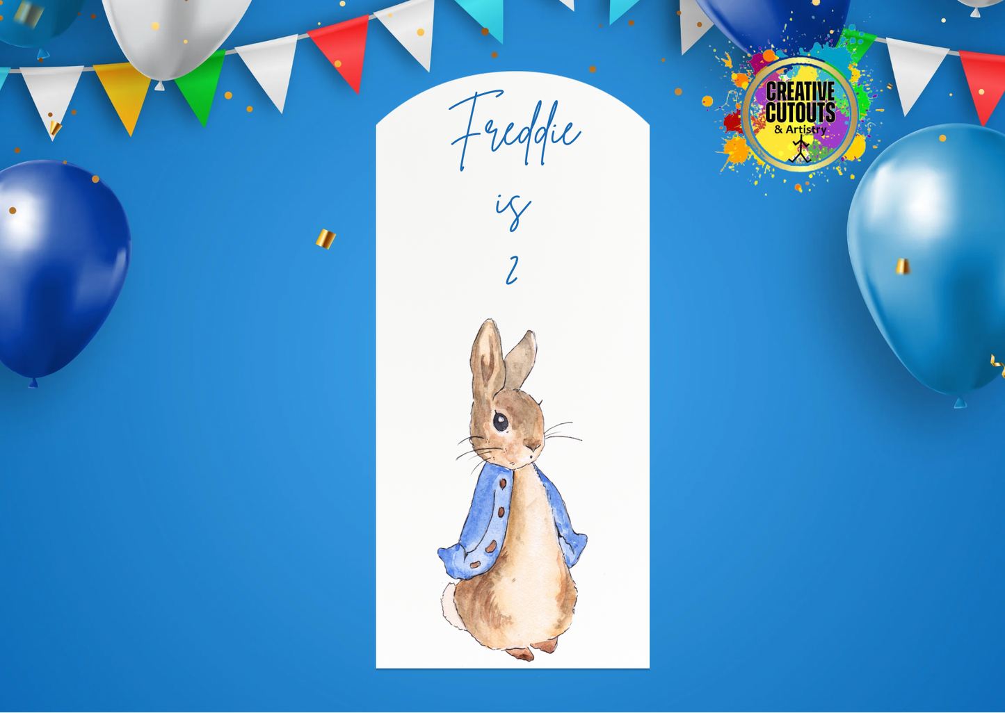 Personalised Peter Rabbit Sailboard