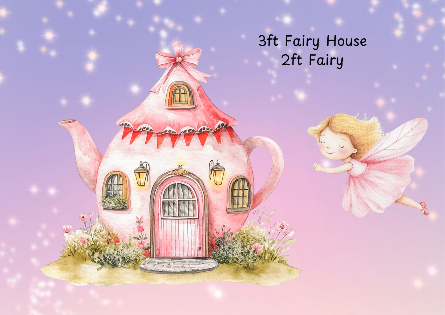 SET OF 2 - Fairy House & Fairy