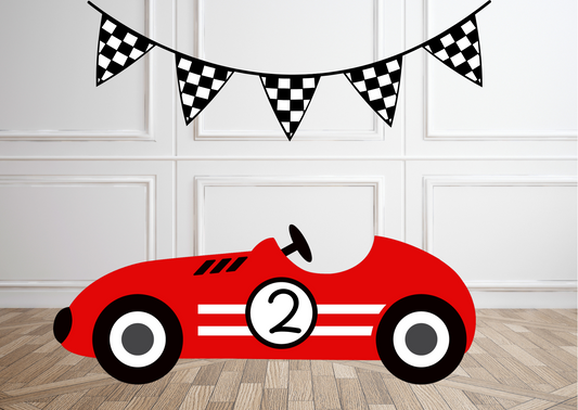 Personalised Vintage Car Cardboard Cutout