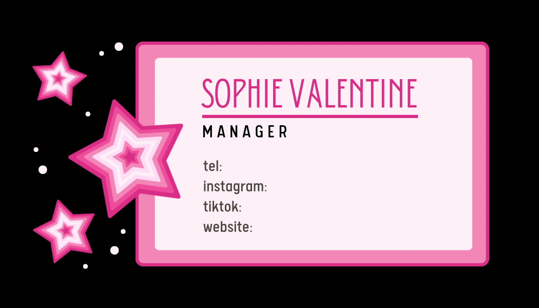 Go Girl Business Card Design 3