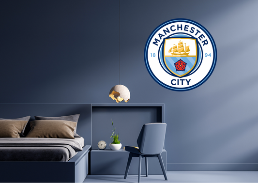 Manchester City Football Wall Sticker