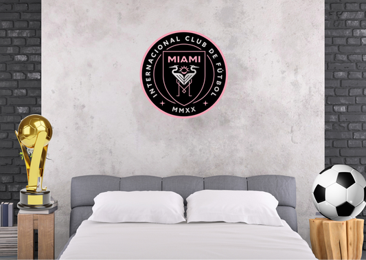 Inter Miami Football Wall Sticker