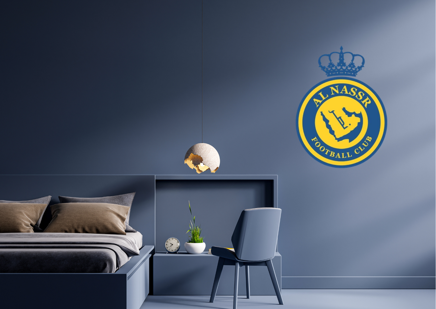 Al Nassr Football Wall Sticker