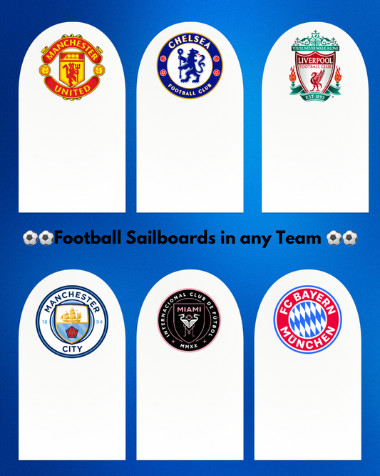 Football Team Sailboard