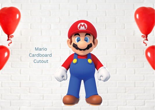 Mario Cardboard Cutout