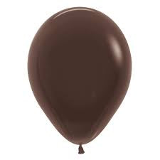 Sempertex Fashion Chocolate 12" Latex Balloons 50pk