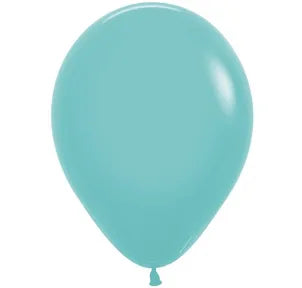 Sempertex Fashion Aquamarine 12" Latex Balloons 50pk