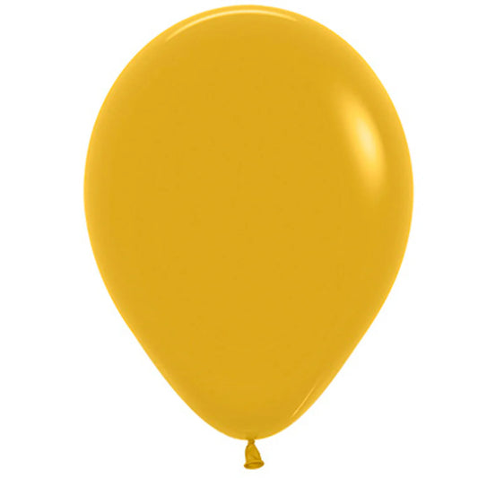 Sempertex Mustard 12" Latex Balloons 50pk