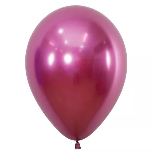 Sempertex Reflex Fuchsia 12" Latex Balloons 50pk