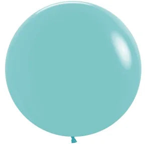 Sempertex Fashion Aquamarine 24" Latex Balloons 3pk