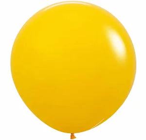 Sempertex Mustard 24" (2ft) Latex Balloons 3pk