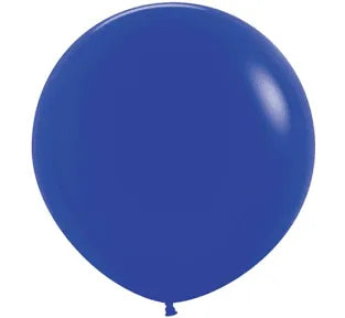 Sempertex Royal Blue 24" (2ft) Latex Balloons 3pk