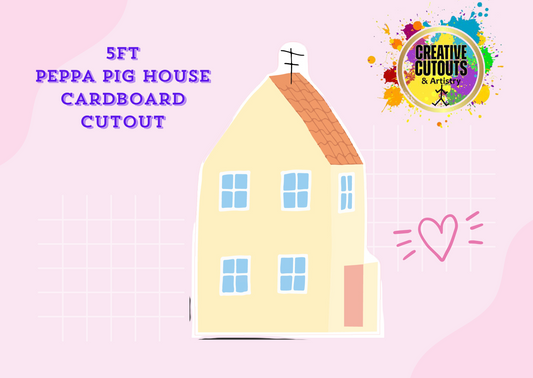 Peppa Pig House Cardboard Cutout