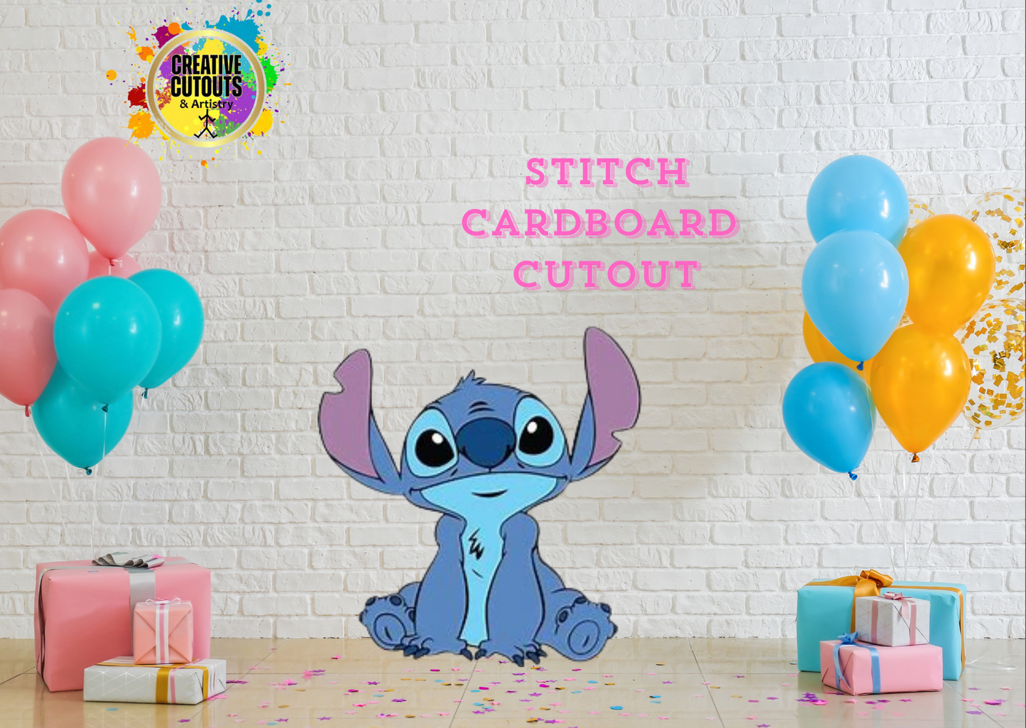 Stitch Cardboard Cutout