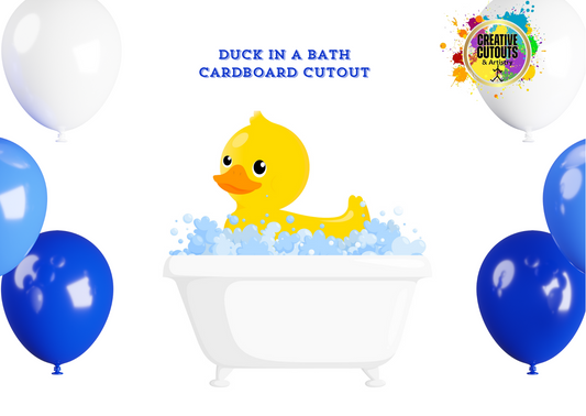 Duck in the Bath Cardboard Cutout